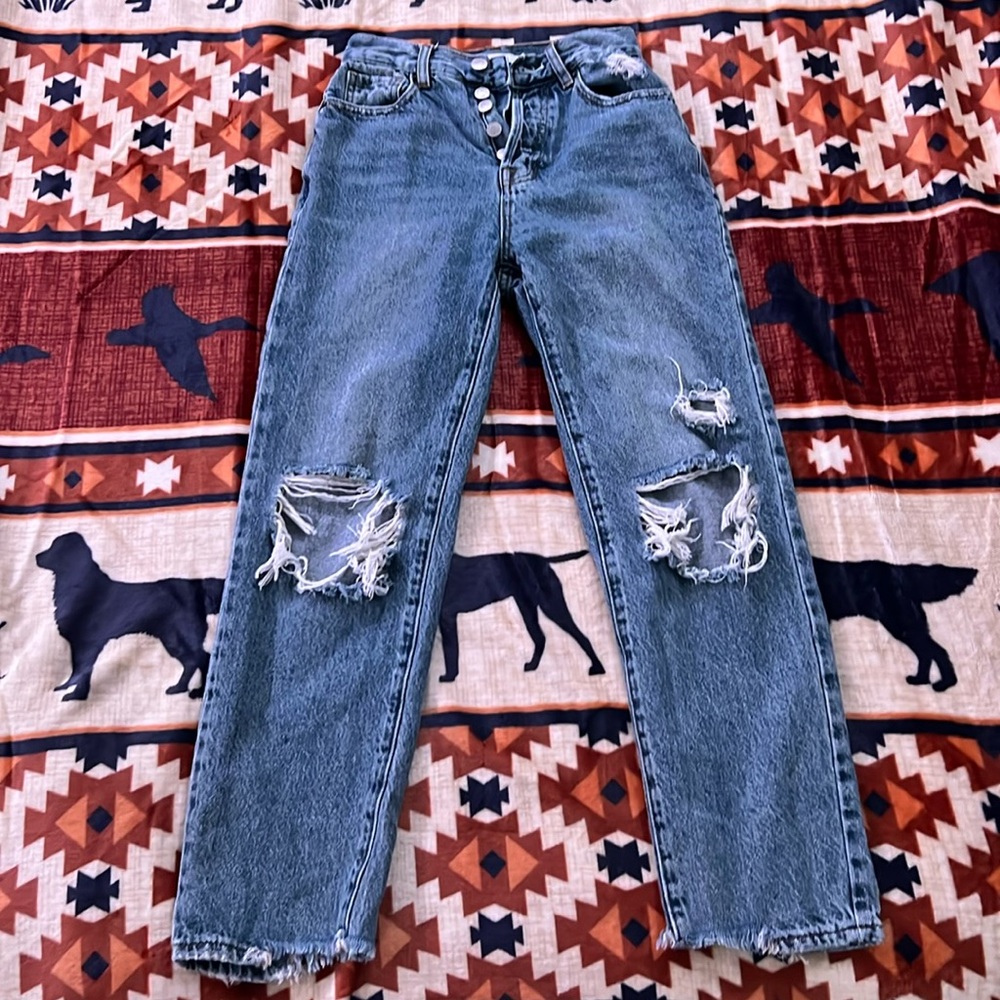 pacsun high rise jeans